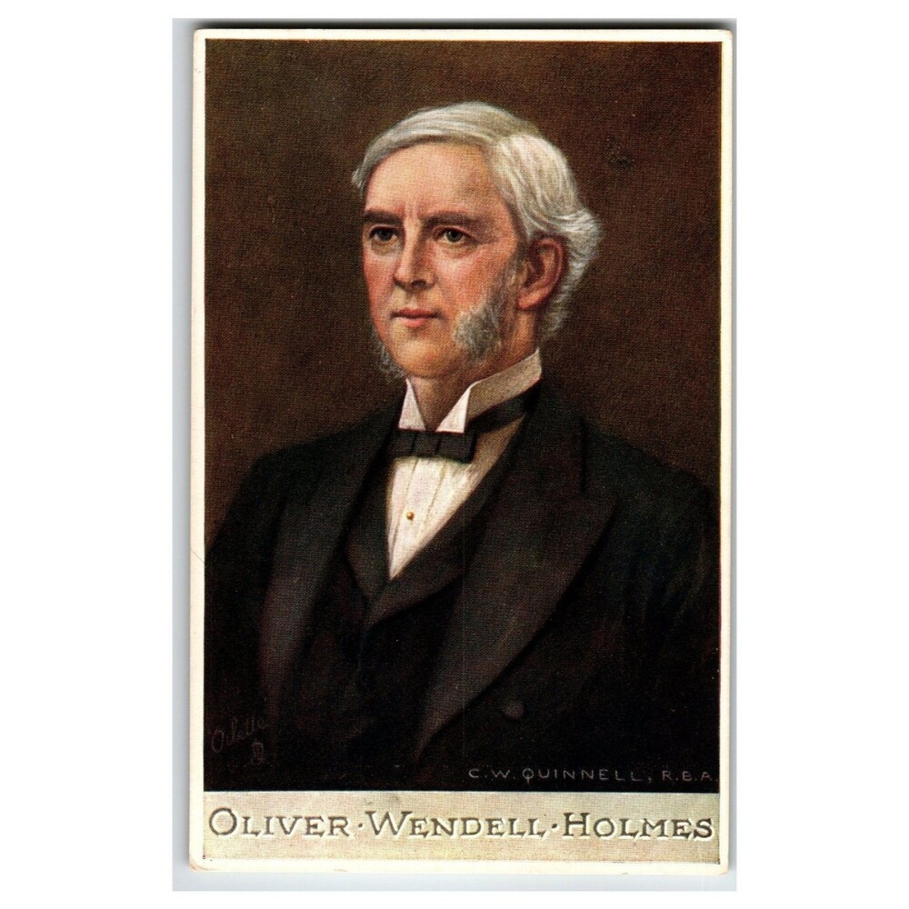 Raphael Tuck OLIVER WENDELL HOLMES Men of Letters Postcard Series IV #958